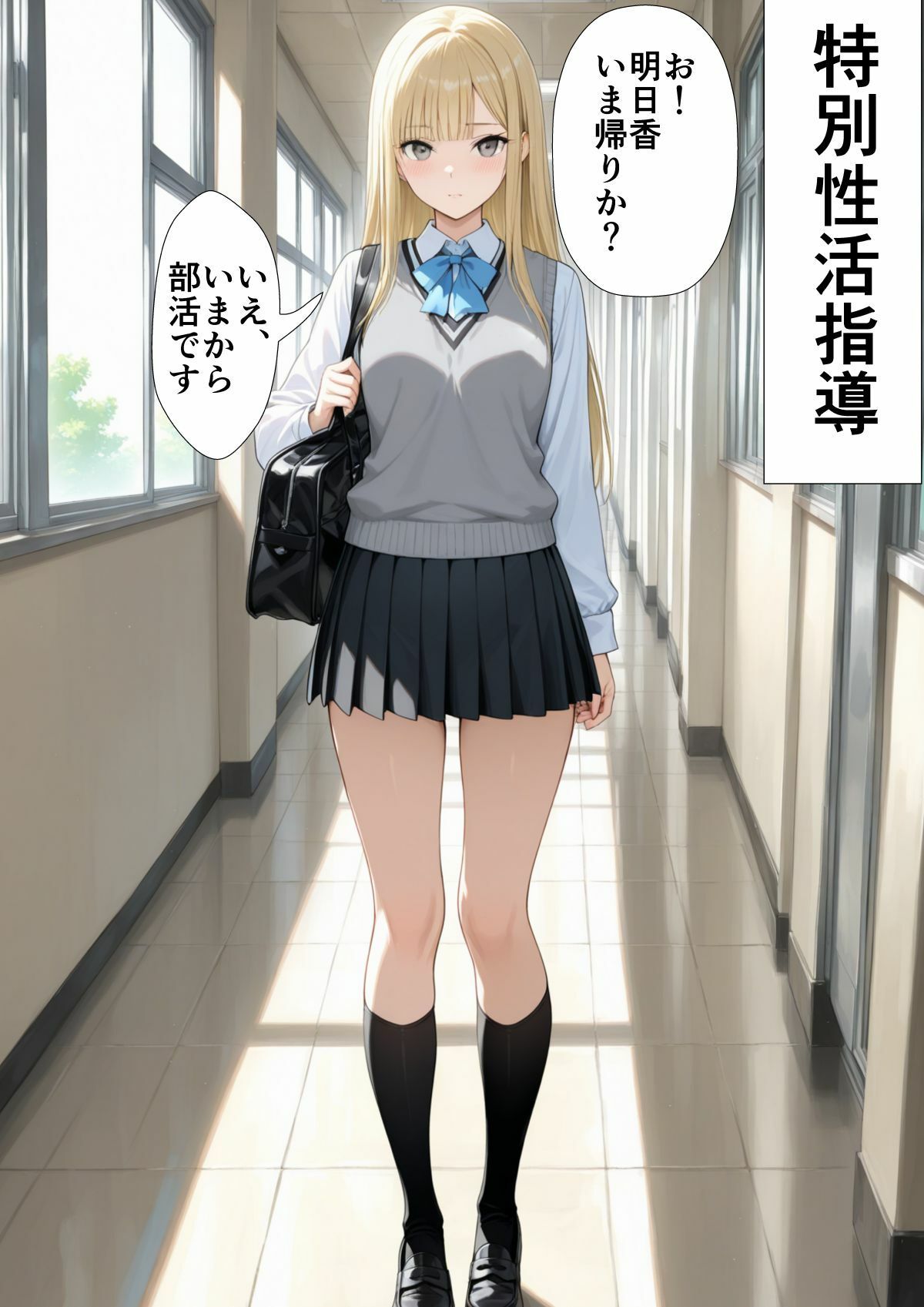 特別性教育  片桐明日香編 - サンプル画像 1