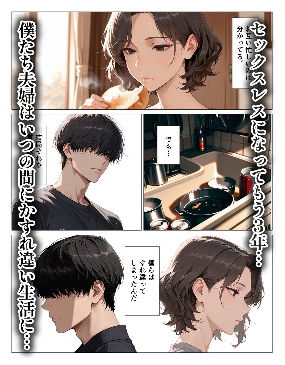 おっとり家政婦・北条の終わらない搾精責めー優しい巨乳家政婦の甘い誘惑に負けてパイズリフェラと中出ししてもらった僕ー - サンプル画像 1