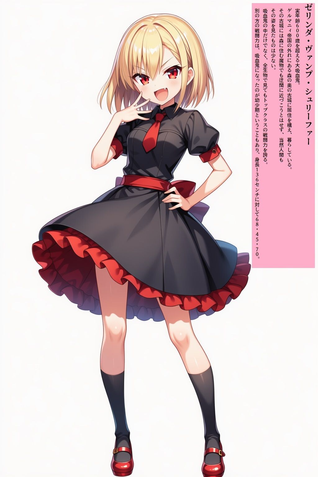 森の古城の吸血鬼 - サンプル画像 4