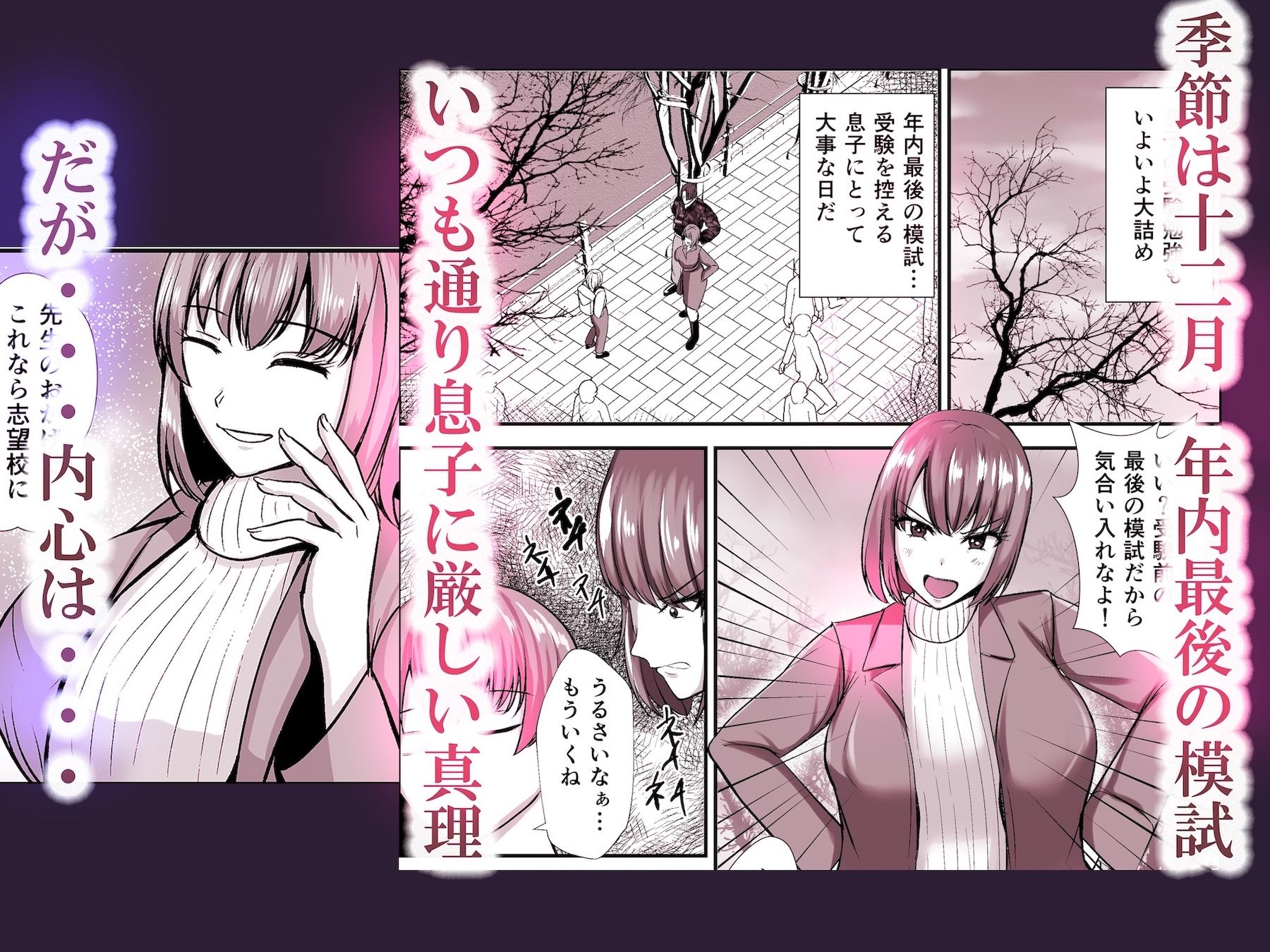 僕のうるさい母さんが家庭教師とヤリまくってます 2 - サンプル画像 1