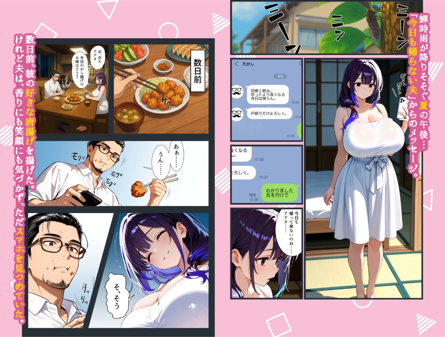 もう一度、あの夏に抱かれて――禁じられた関係が、私を女に還す―― - サンプル画像 2