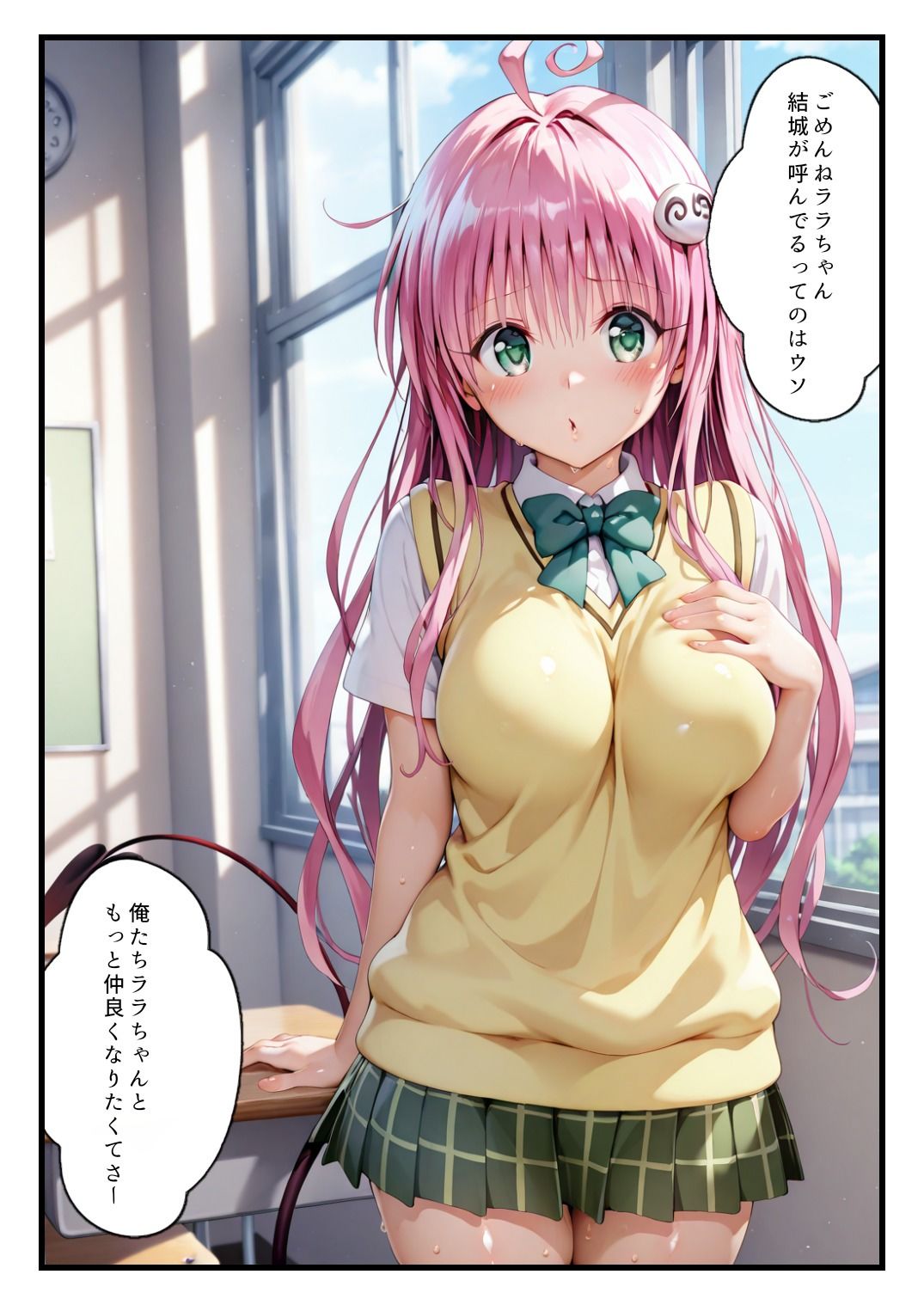 騙されて空き教室に呼び出されて複数の男子生徒にハメられてしまうデビ●ーク第一王女 - サンプル画像 3