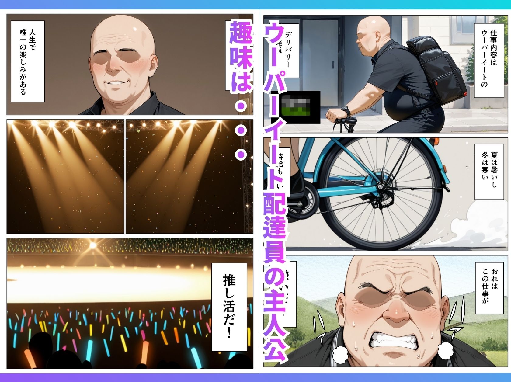 推しのアイドルがウーパーイート配達員の俺とセフレになった話 - サンプル画像 1