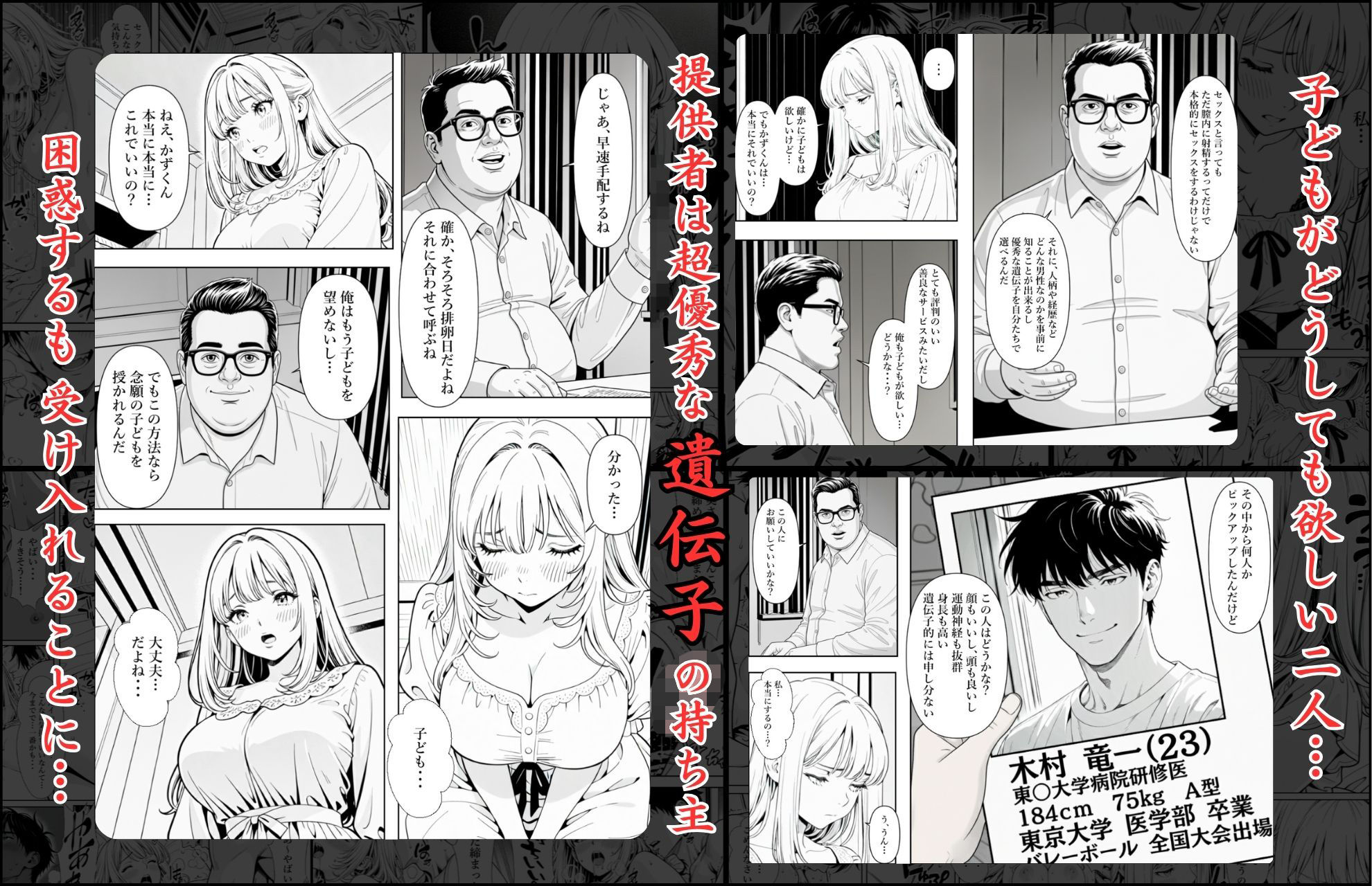 精子提供される妻  〜file 彩香〜 - サンプル画像 5