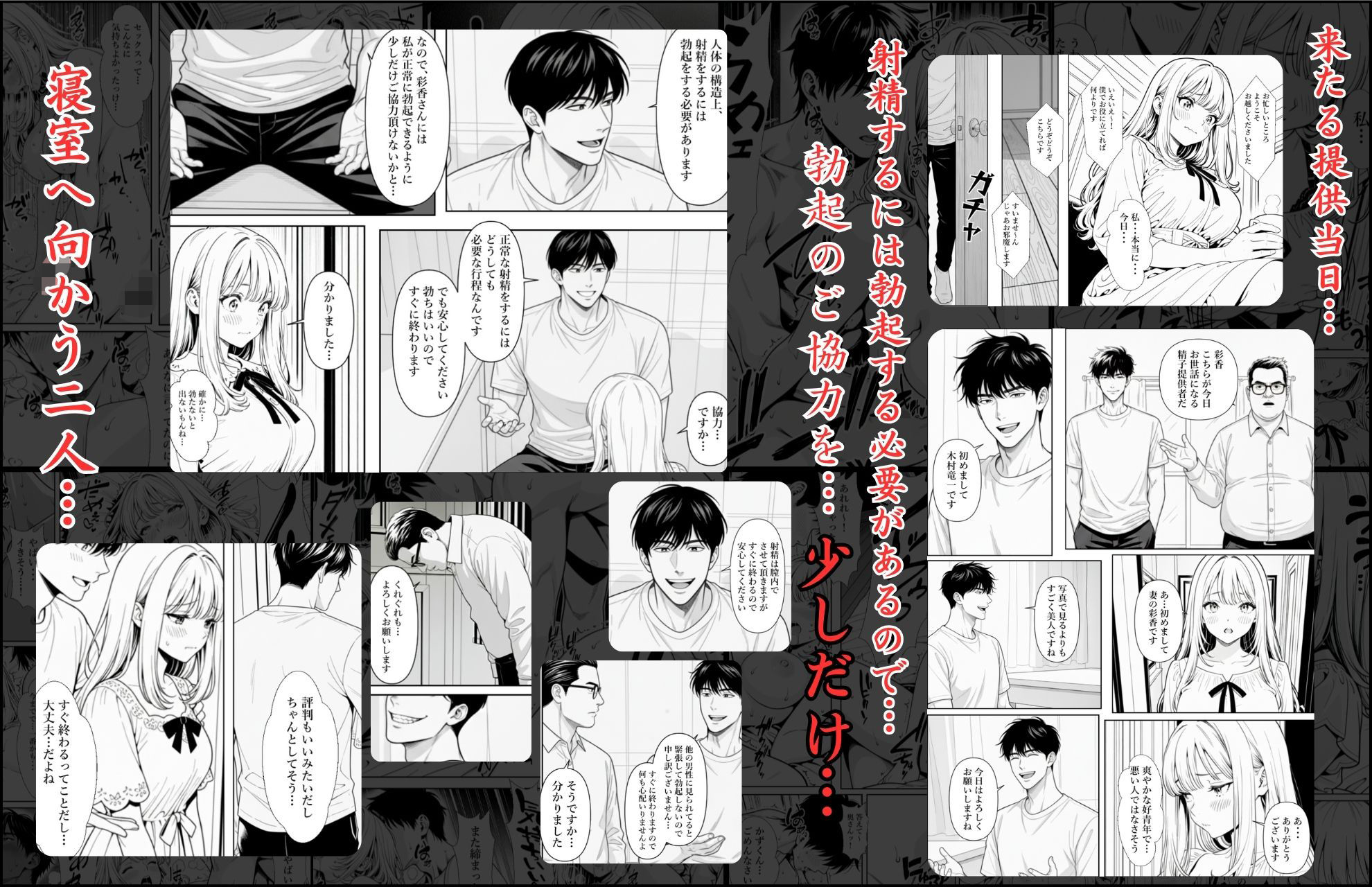 精子提供される妻  〜file 彩香〜 - サンプル画像 6