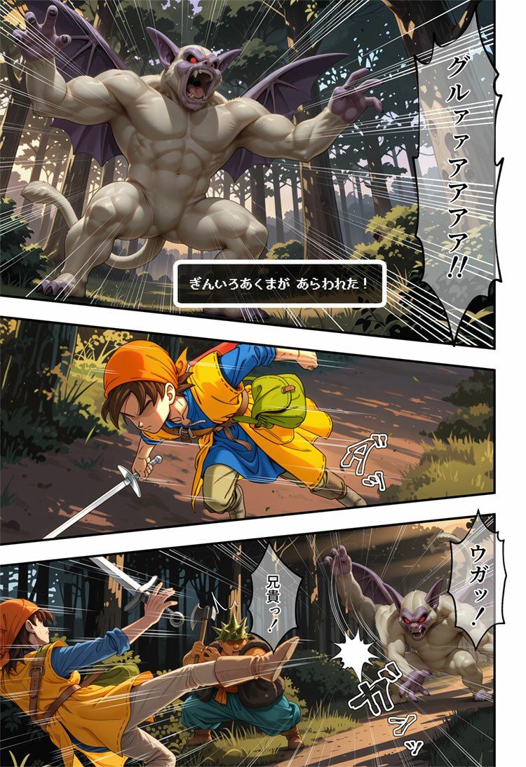 森と洞窟と魔物と囚われし女魔道士 - サンプル画像 4