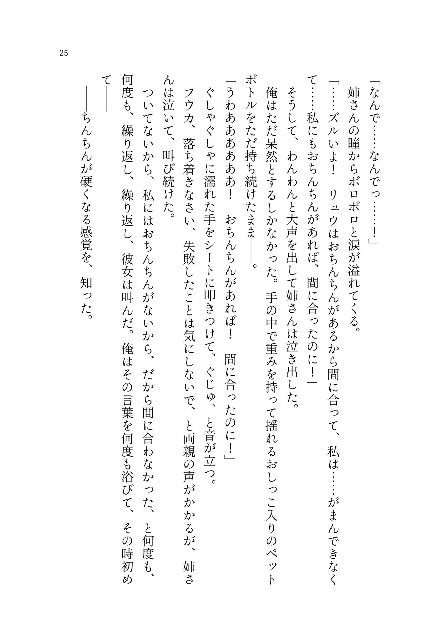 あの日の姉と交わした禁忌 - サンプル画像 4