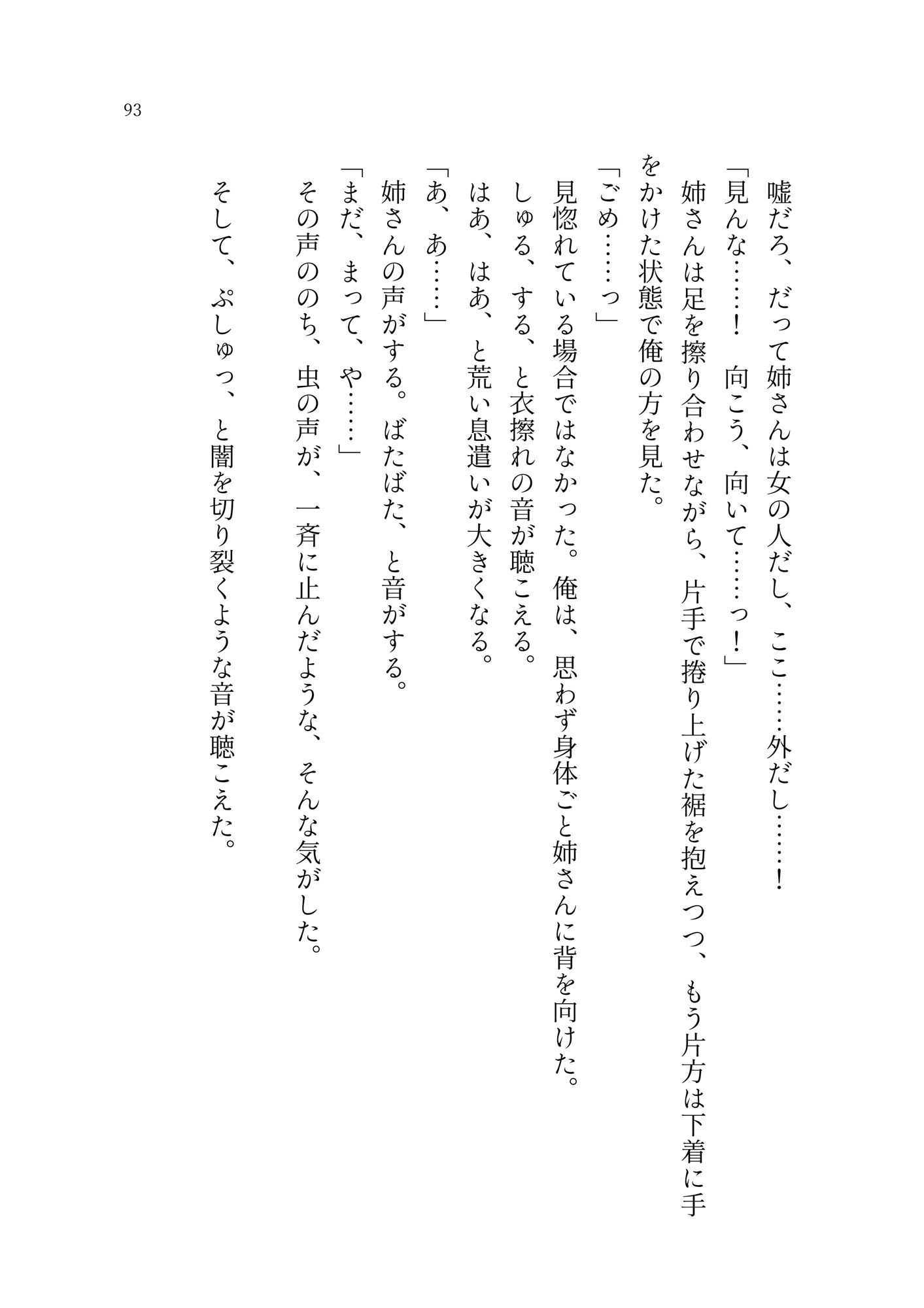 あの日の姉と交わした禁忌 - サンプル画像 5