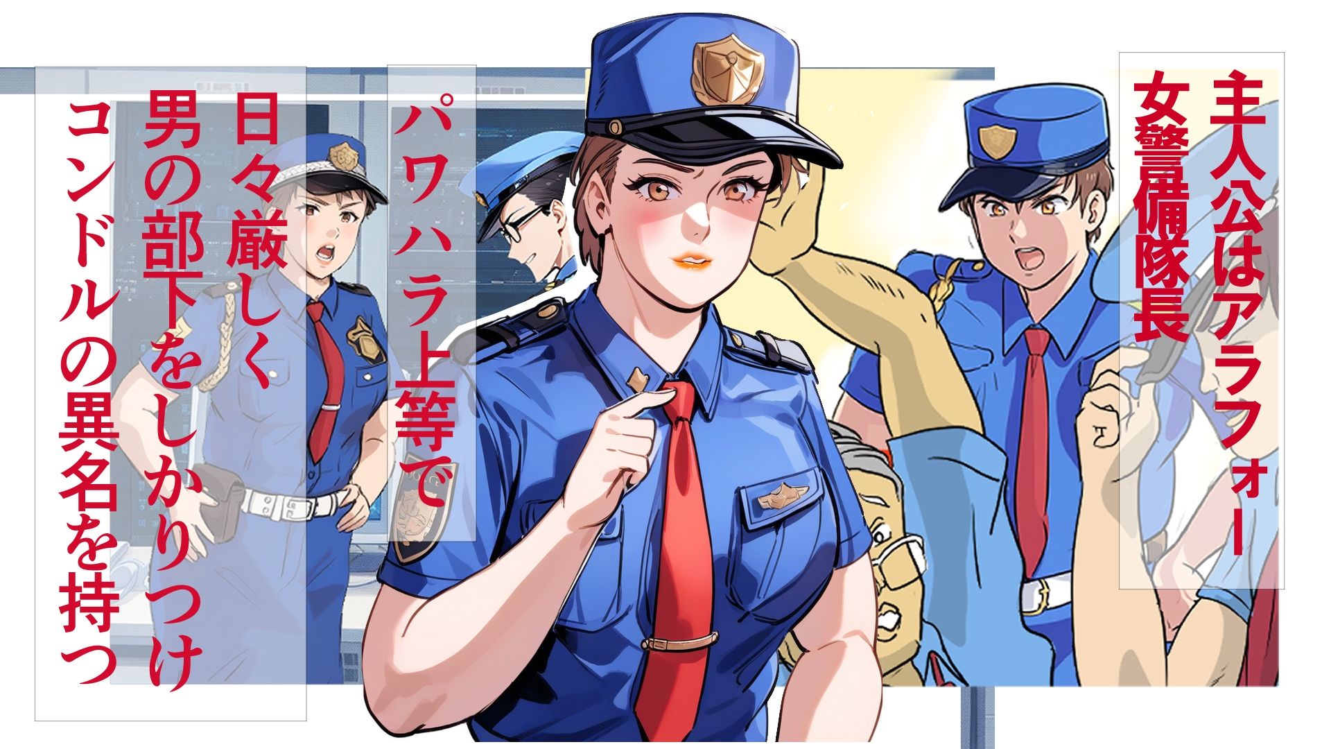 熟女警備士調教日記〜私、露出プレイの男の子に手を出して逆に調教されてしまいました〜 - サンプル画像 2