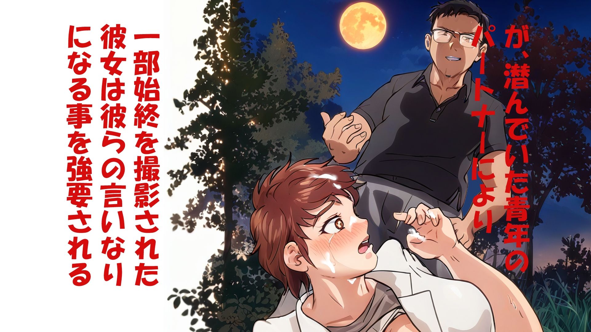 熟女警備士調教日記〜私、露出プレイの男の子に手を出して逆に調教されてしまいました〜 - サンプル画像 5