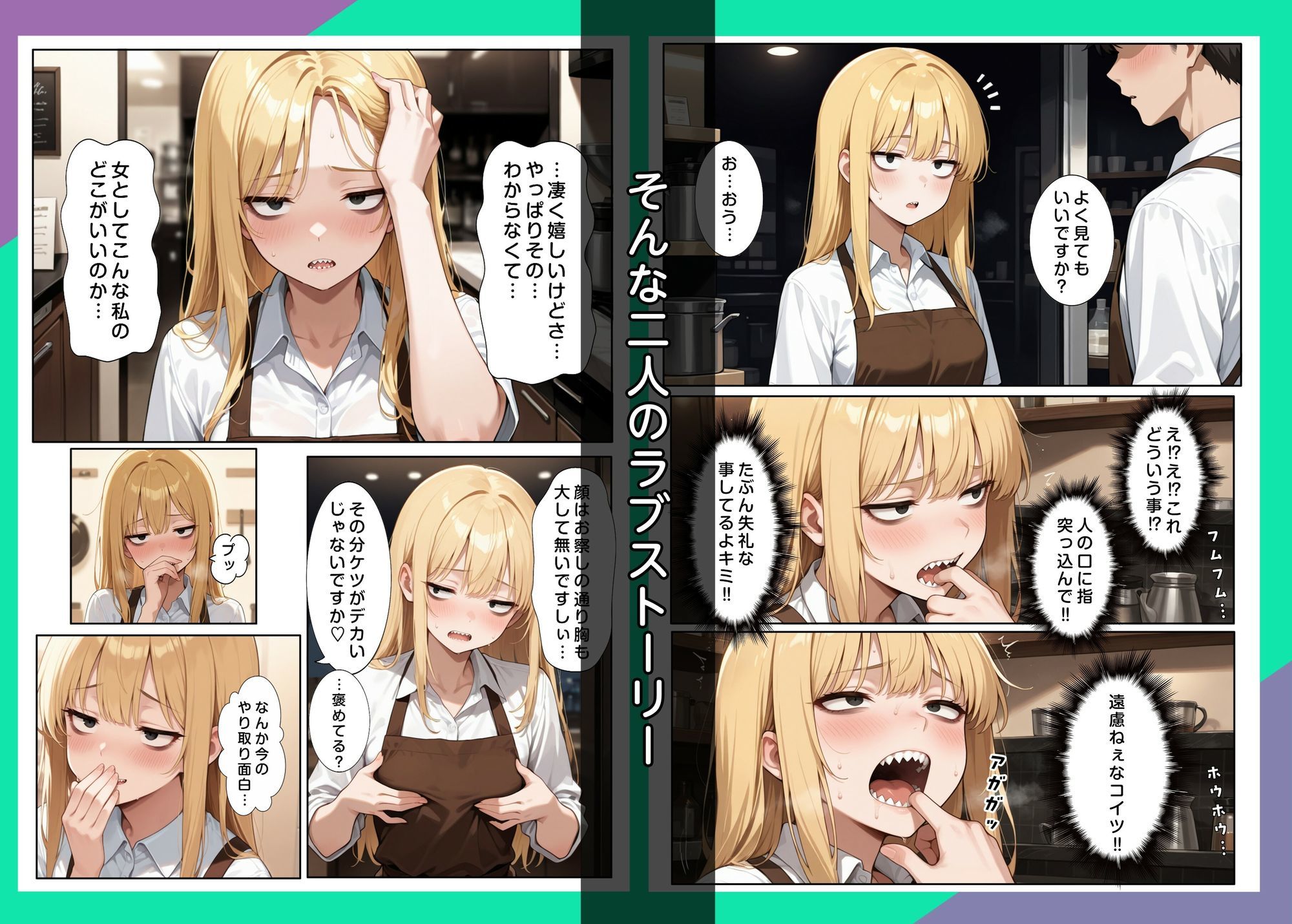 先輩のコンプレックスに恋する後輩君 - サンプル画像 3