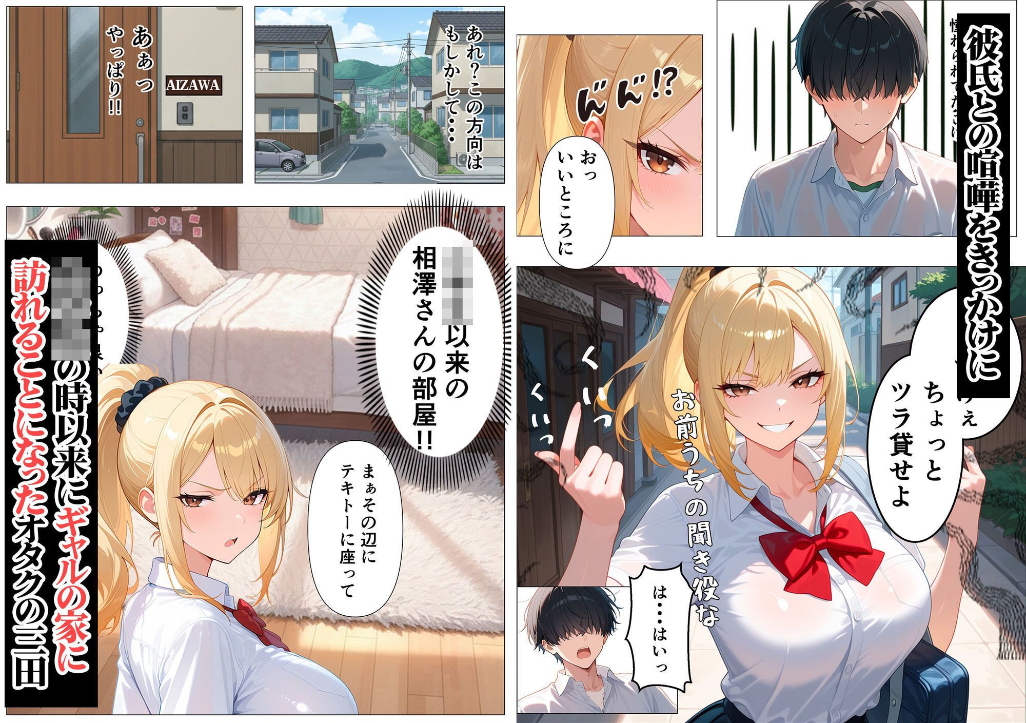 幼馴染の爆乳ギャルが陰キャオタクのデカチン中毒になった話 - サンプル画像 3