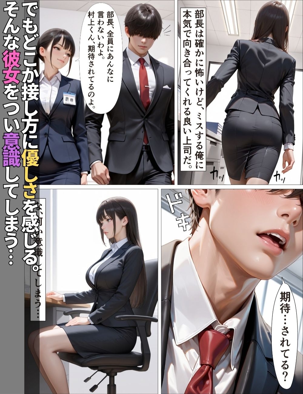 デキる女上司はダメ部下な俺には優しい〜出張で禁断のチン堕ちした話〜【漫画】【ツンデレ】【中出し】【種付けプレス】 - サンプル画像 2