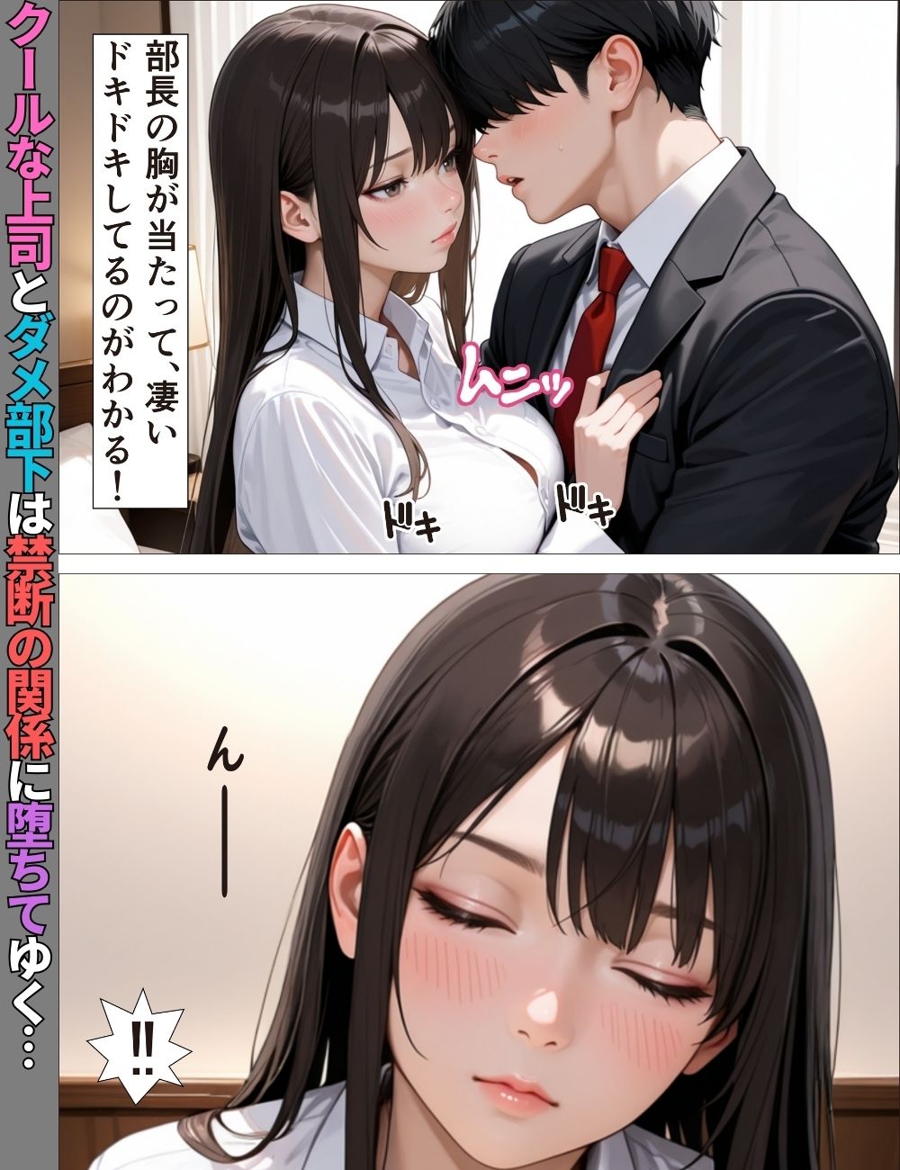 デキる女上司はダメ部下な俺には優しい〜出張で禁断のチン堕ちした話〜【漫画】【ツンデレ】【中出し】【種付けプレス】 - サンプル画像 9