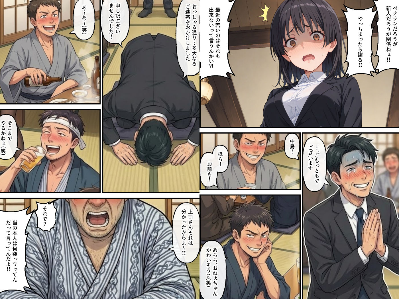 同期の俺が目撃した完璧新人の転落ー美少女清楚ちゃんの致命的な失敗ー - サンプル画像 2