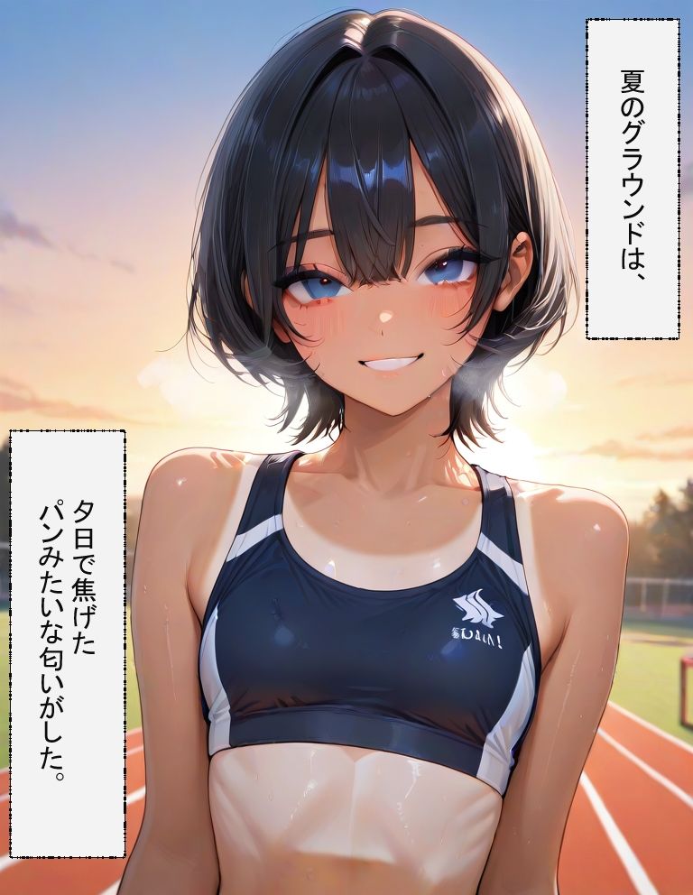 焦げた白線の上で - サンプル画像 3