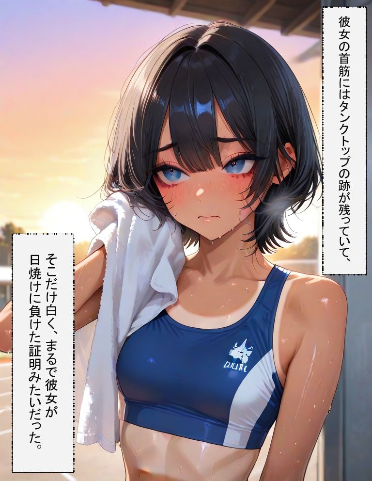 焦げた白線の上で - サンプル画像 4