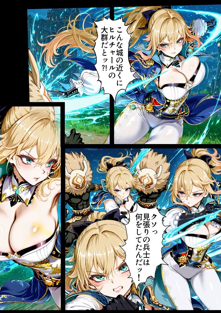 本当は恐ろしいテイワット大陸〜モンド編〜 - サンプル画像 2