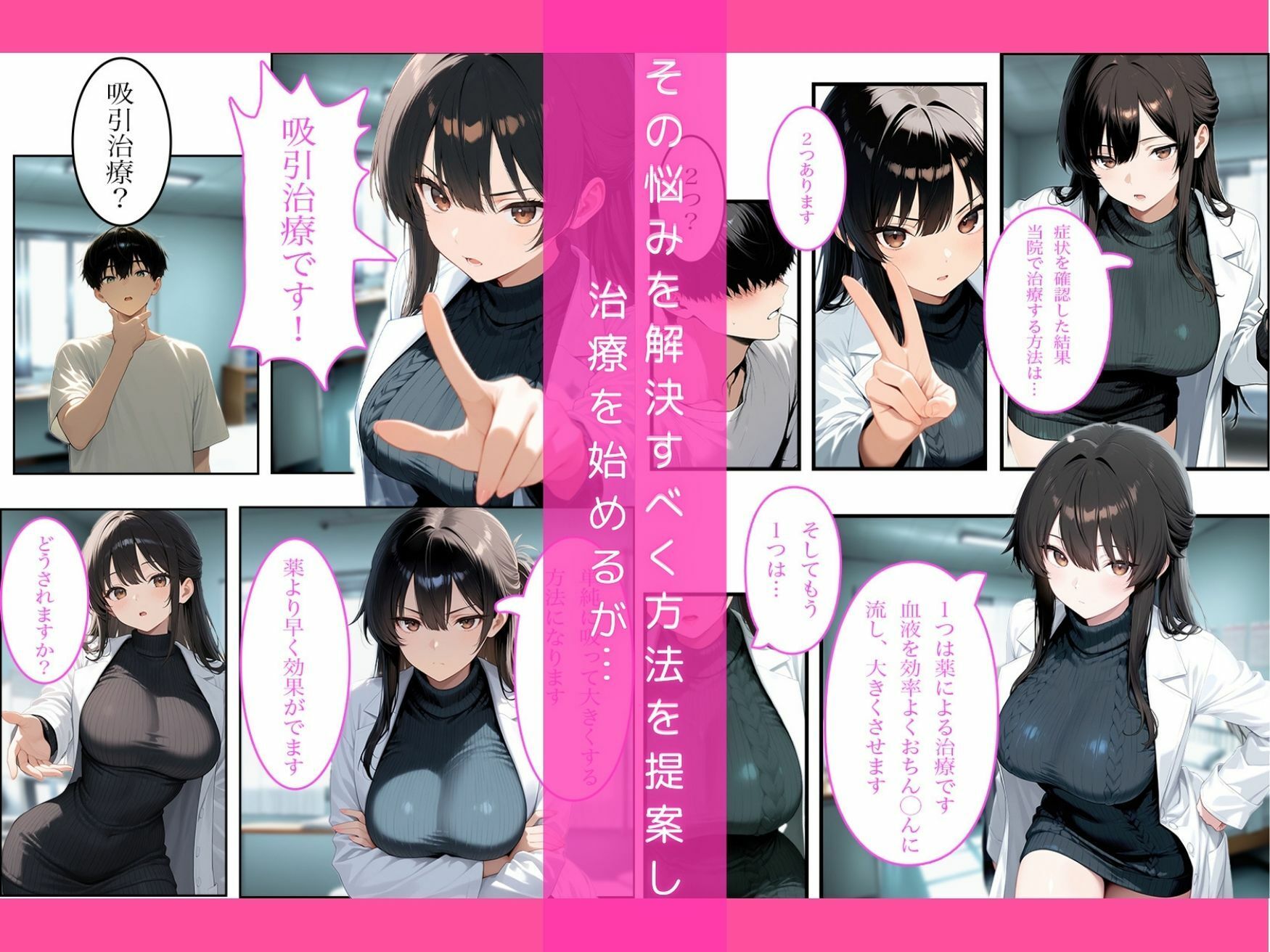 チ◯コの悩みなら当院におまかせください - サンプル画像 3