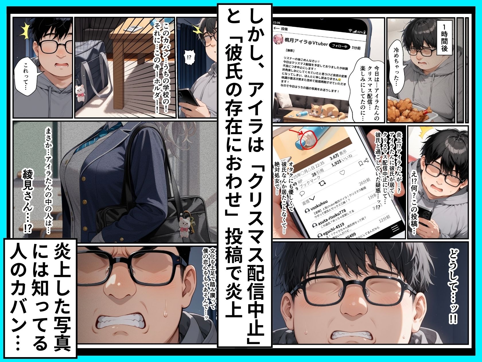 推しのVtuberがクラスのSSR級ダウナー系爆乳ギャルだった話 - サンプル画像 3