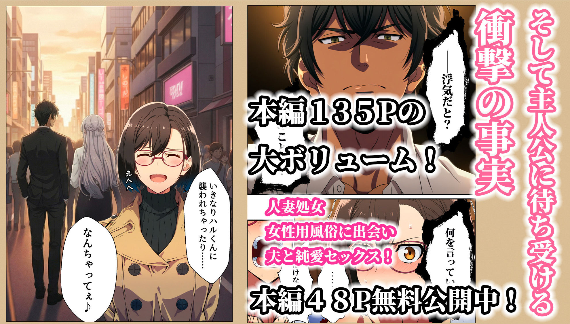 女性用風俗ラブコメディ NTR？いや、純愛だよ── - サンプル画像 8