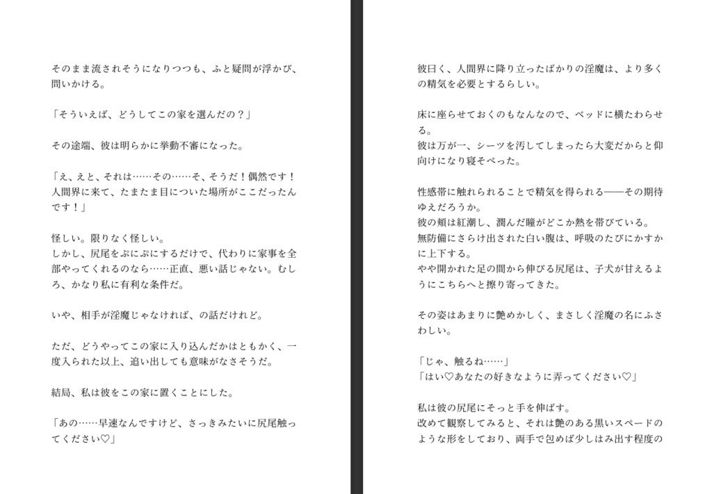 不法侵入したインキュバスから魔法のエログッズを貰ったので射精禁止した身体を弄んだあと強●射精させまくる話 - サンプル画像 5