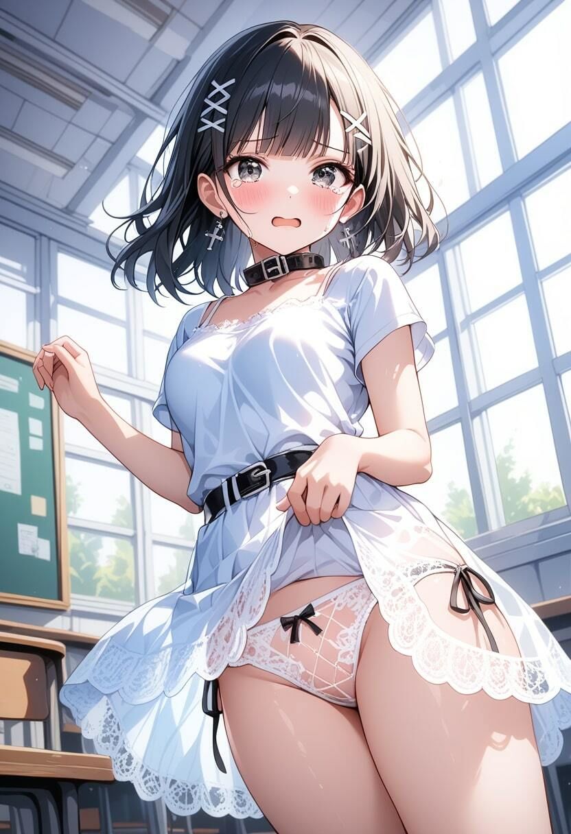 彼女の犯●れているところ見ていたい  深夜の裏学園祭で輪●されて - サンプル画像 10