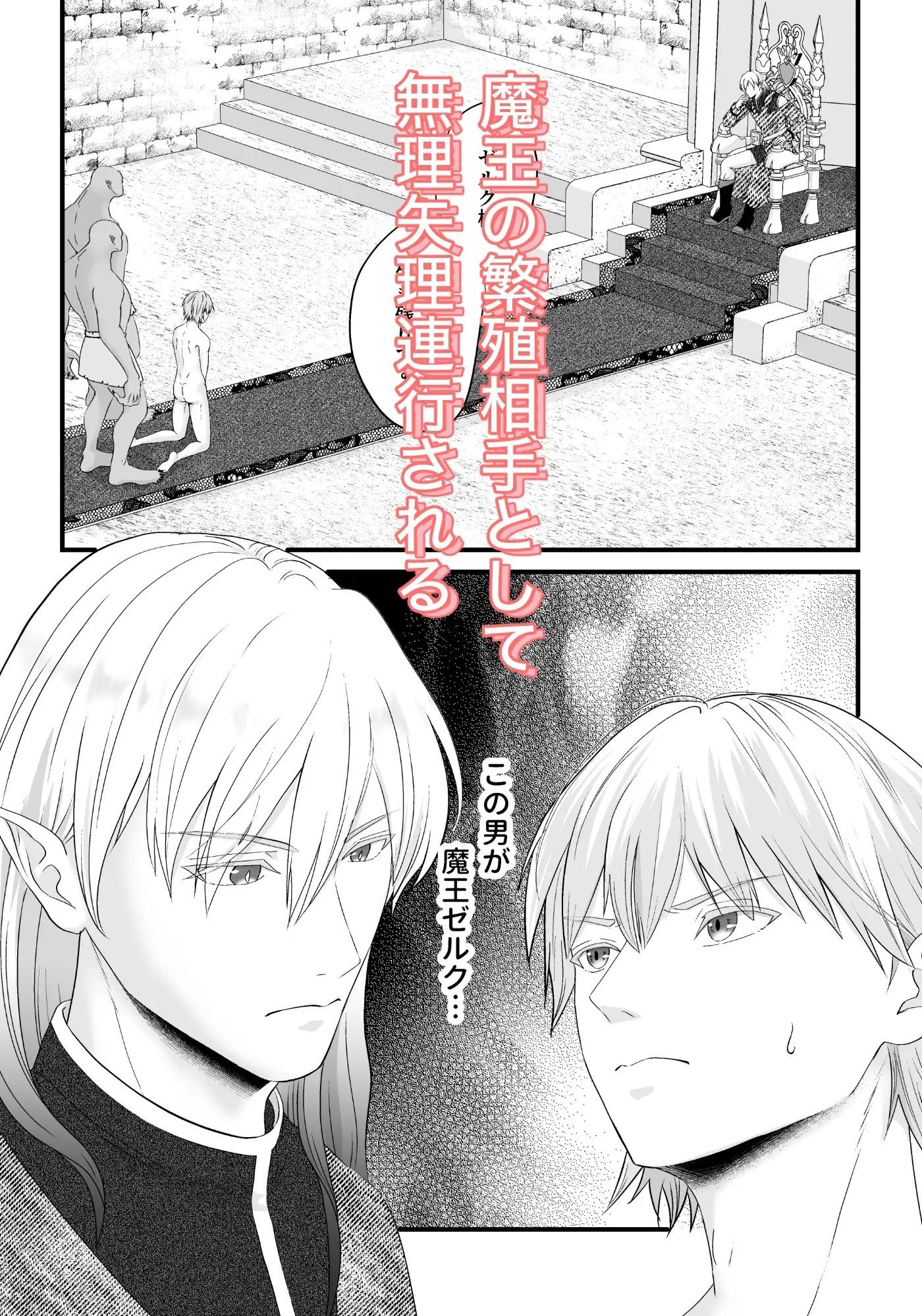 巨根魔王に絆された結果、男なのに孕みました。 - サンプル画像 2