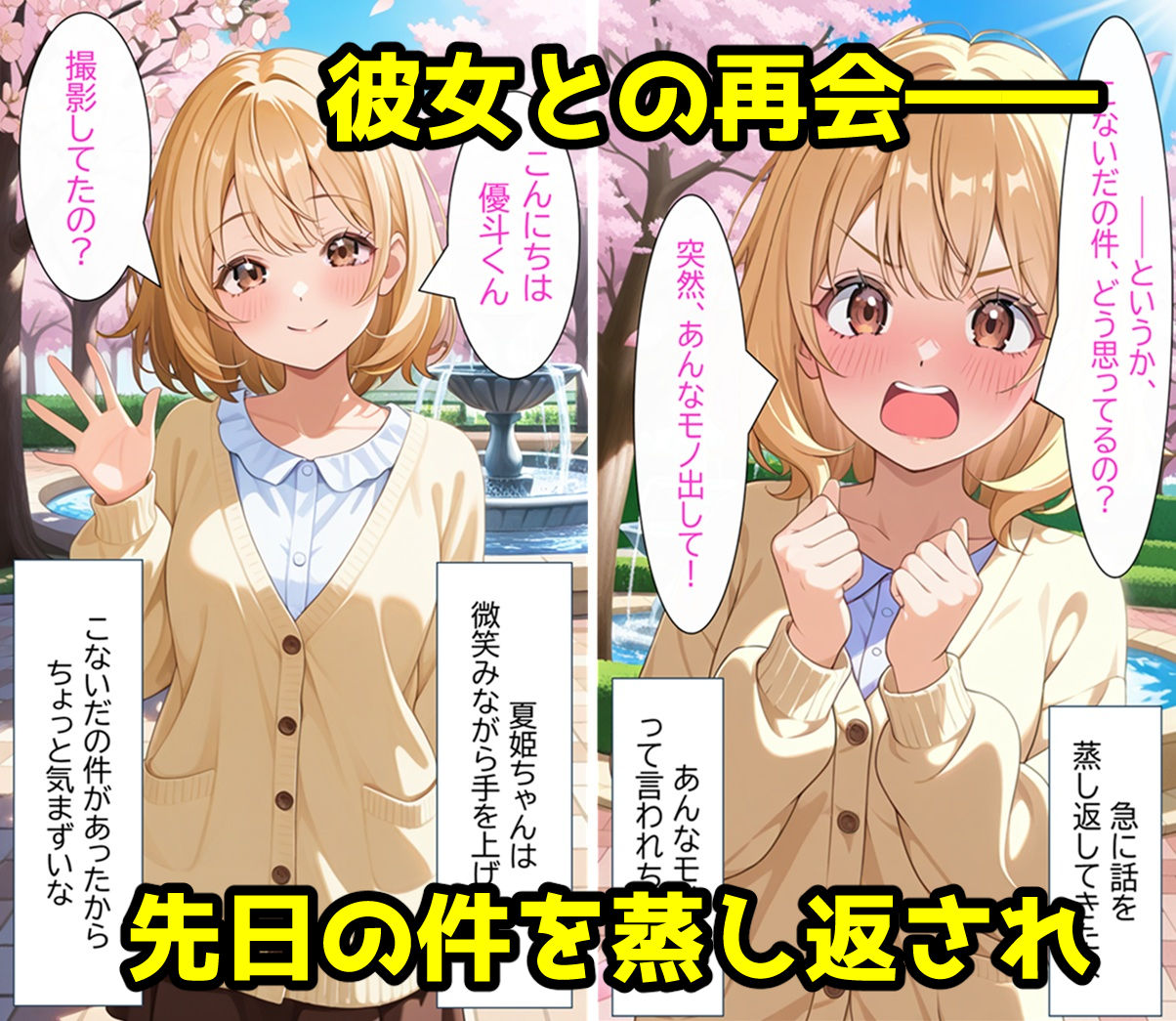 無防備すぎる同級生に、理性が追いつかなかった話 第2話「見せるだけ、のはずだったのに」 - サンプル画像 1