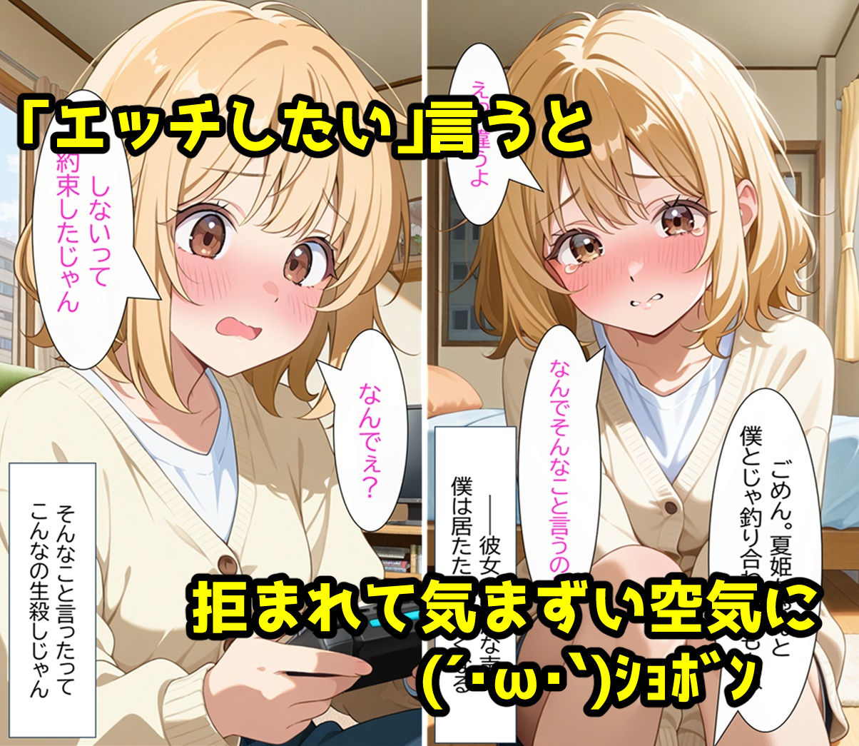 無防備すぎる同級生に、理性が追いつかなかった話 第2話「見せるだけ、のはずだったのに」 - サンプル画像 4