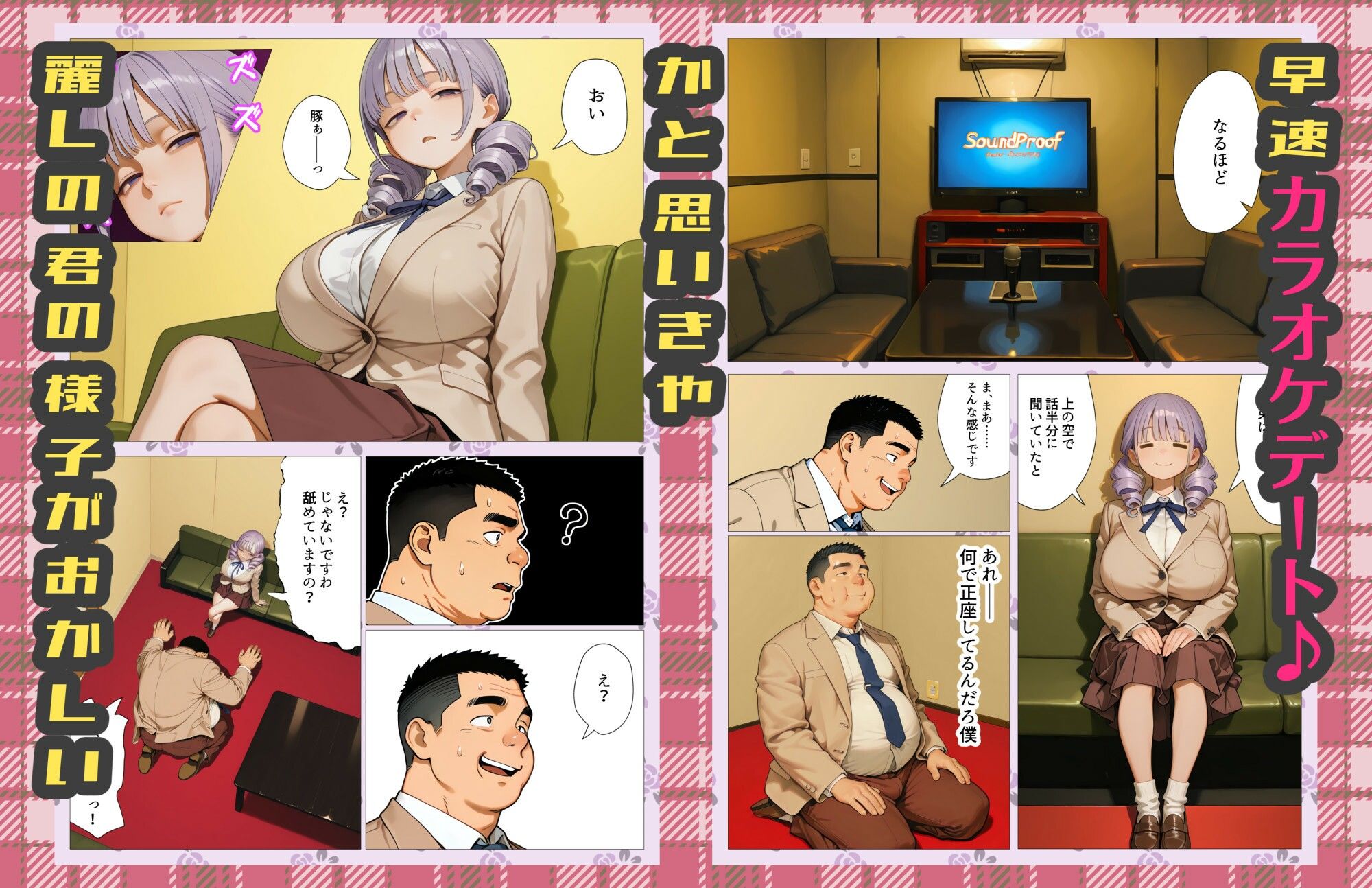 カースト最底辺のブタ男である俺が学園のアイドル（爆乳お嬢様）を落とした話【ところが、尻に敷かれすぎてもはや顔面騎乗位な件】 - サンプル画像 3