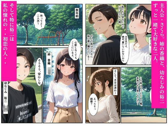 姉の婚約者に寝取られ処女喪失しました - サンプル画像 1