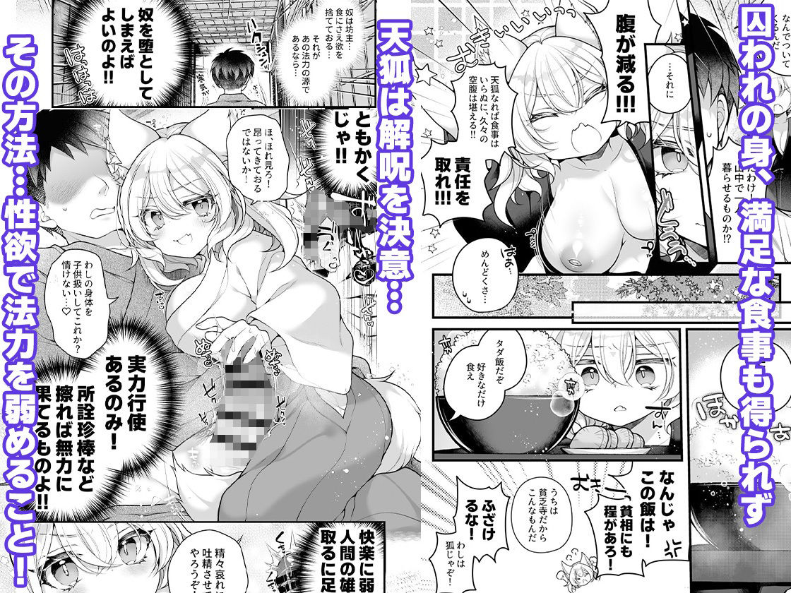 一千年を生きる天狐のわしが人の子など孕みとうない！！ - サンプル画像 2