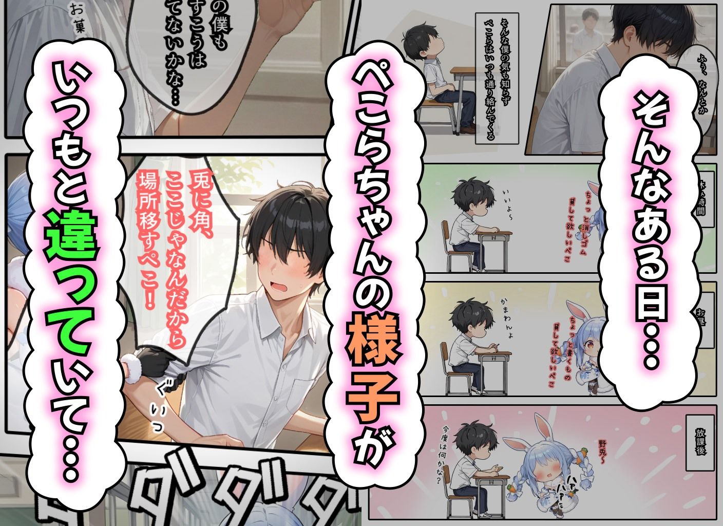 ぺこらさん、発情中（はーと） - サンプル画像 5