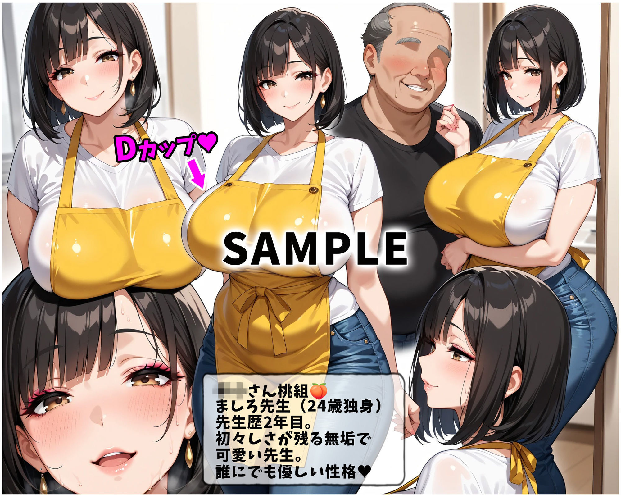 催●支配！巨乳保育士と上流階級の人妻を孕ませるまでの話 - サンプル画像 6