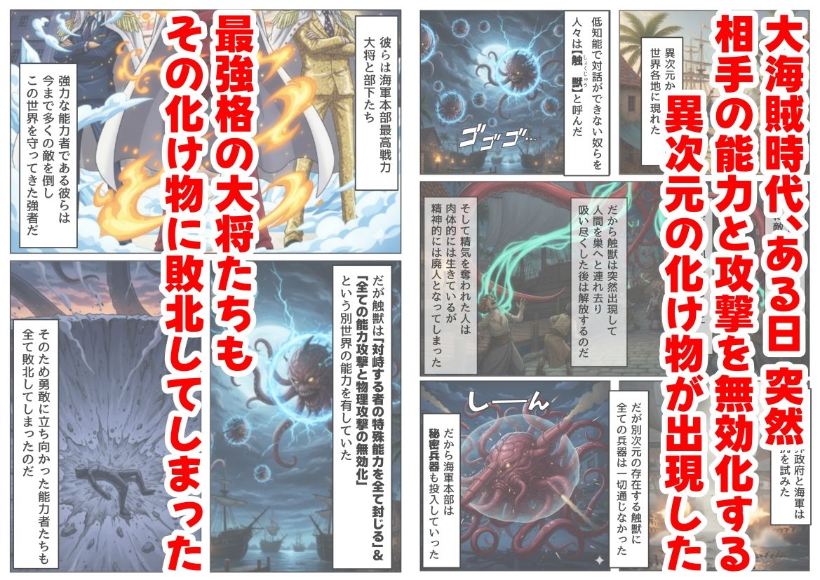 海賊な敗北美女にイタズラ♂してみる《総集編》 - サンプル画像 1