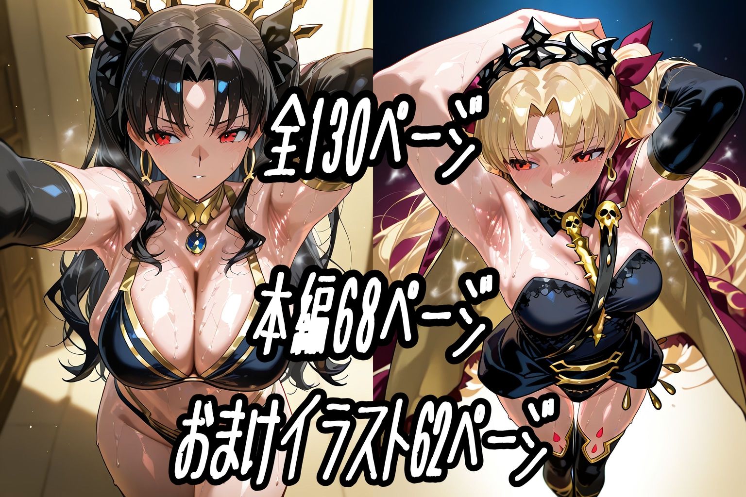 運命の種付けマスター3〜冥界エレシュキガル＆戦女神イシュタル姉妹孕ませ〜 - サンプル画像 8