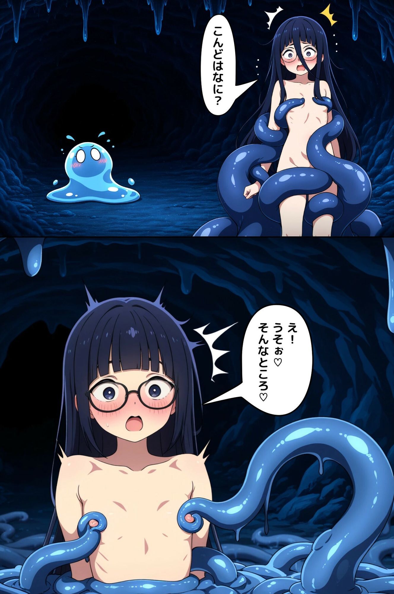 陰キャ触手乳首責め - サンプル画像 4