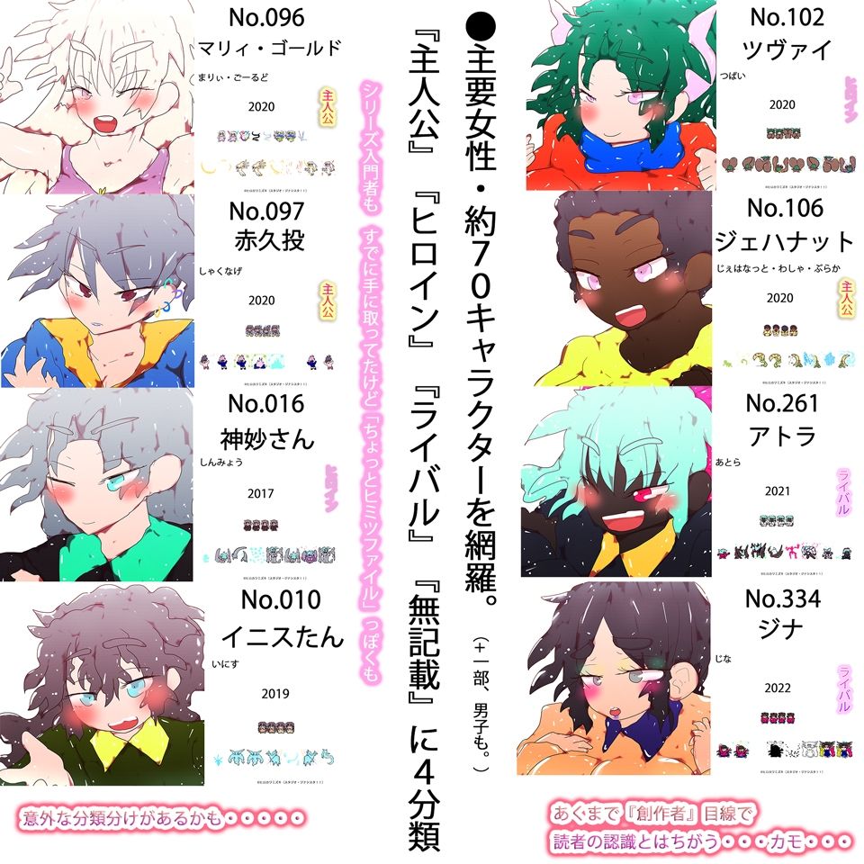 全ジナンドロモーフ・シスターズ 看板娘15周年記念図鑑 - サンプル画像 5