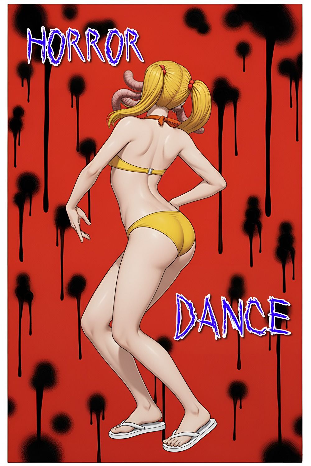 海辺のホラー -キモイ蟲が口の中に！- - サンプル画像 8