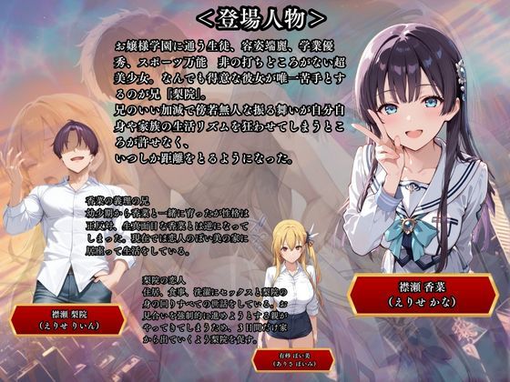 チャラ兄とマジメ義妹が人格入替してキセキの中出しセックする話 Part1 - サンプル画像 1