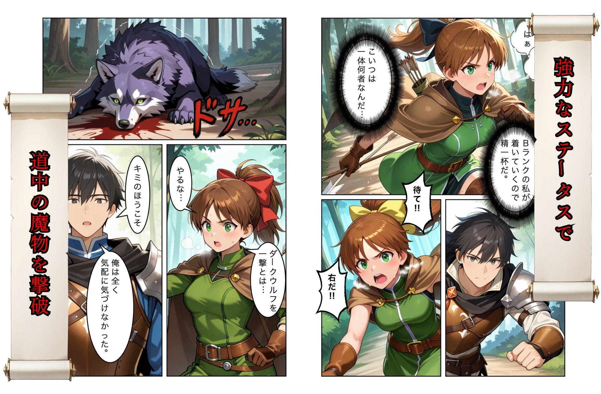 勇者選抜で見捨てられた俺のスキル《発汗》実は全能力を奪う《体液吸収》最凶チートでした。【第四話】 - サンプル画像 4