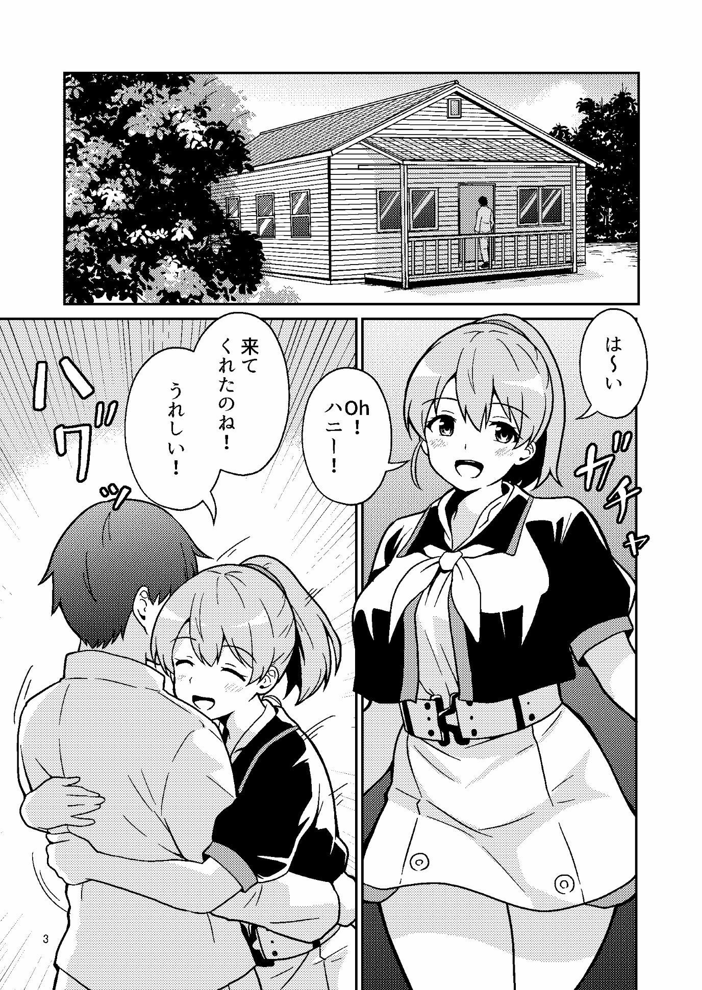 イントレピッドさんのお宅でイチャイチャする話 - サンプル画像 1