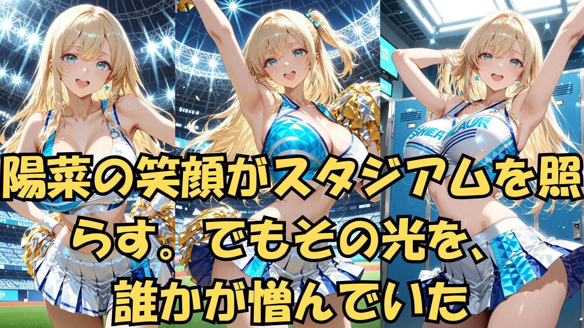 緊縛チア 嫉妬の代償に全てを晒して - サンプル画像 1