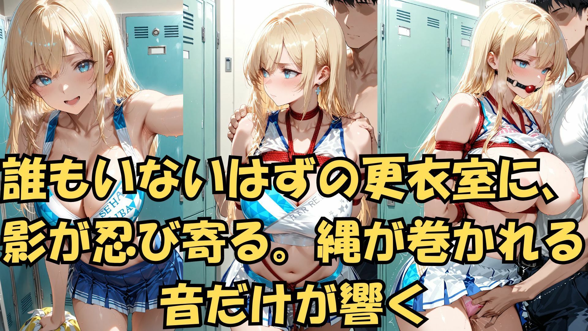 緊縛チア 嫉妬の代償に全てを晒して - サンプル画像 2