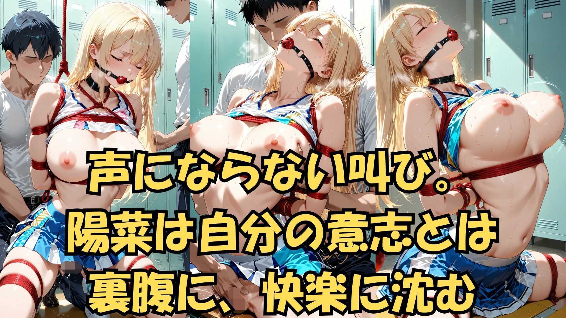 緊縛チア 嫉妬の代償に全てを晒して - サンプル画像 3