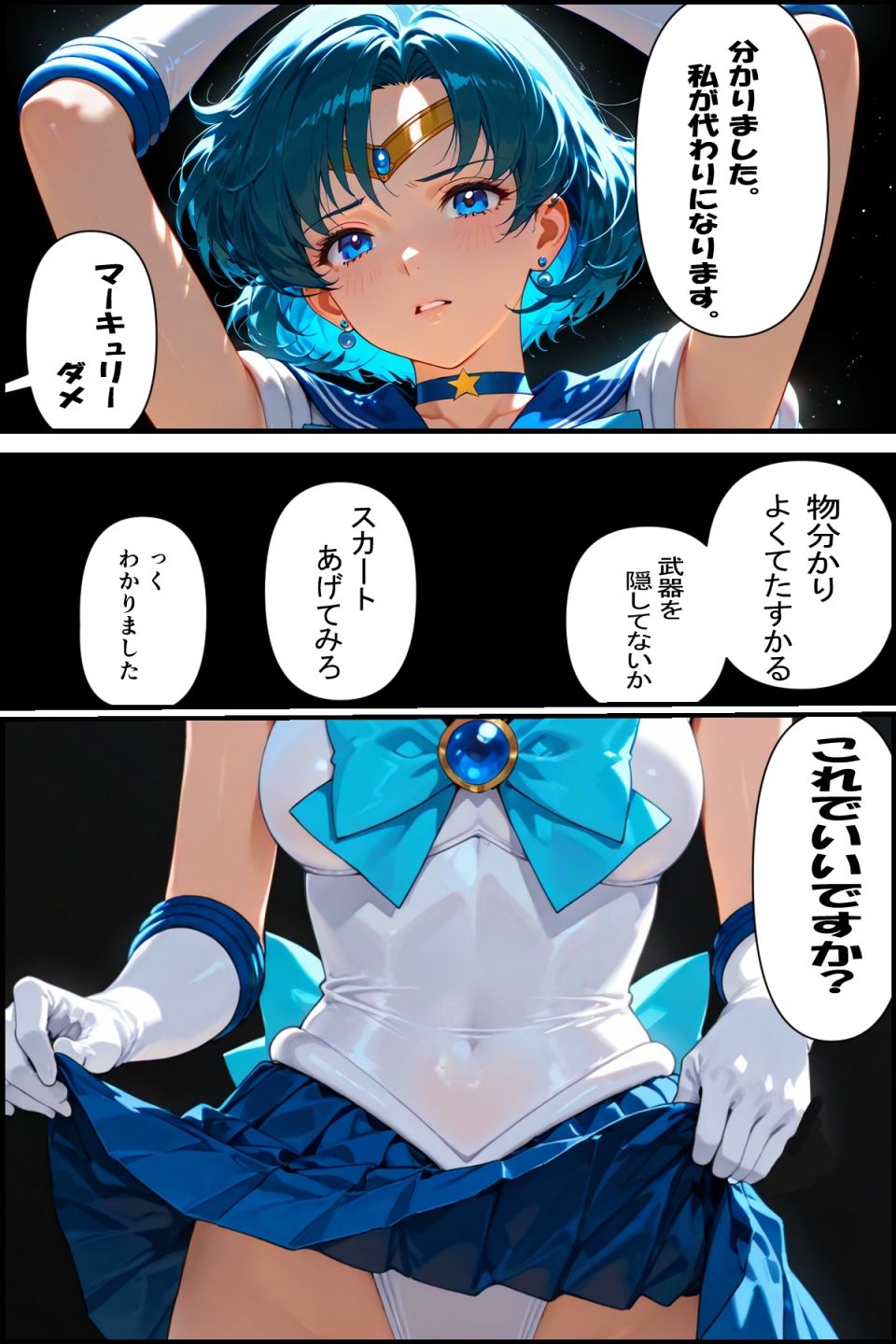 セーラー戦士敗北 〜私がかわりになります〜 - サンプル画像 5