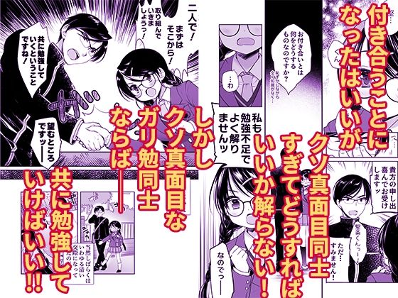 クソ真面目身長差カップルがクソ真面目に初体験に取り組んだら大変なことになった - サンプル画像 2