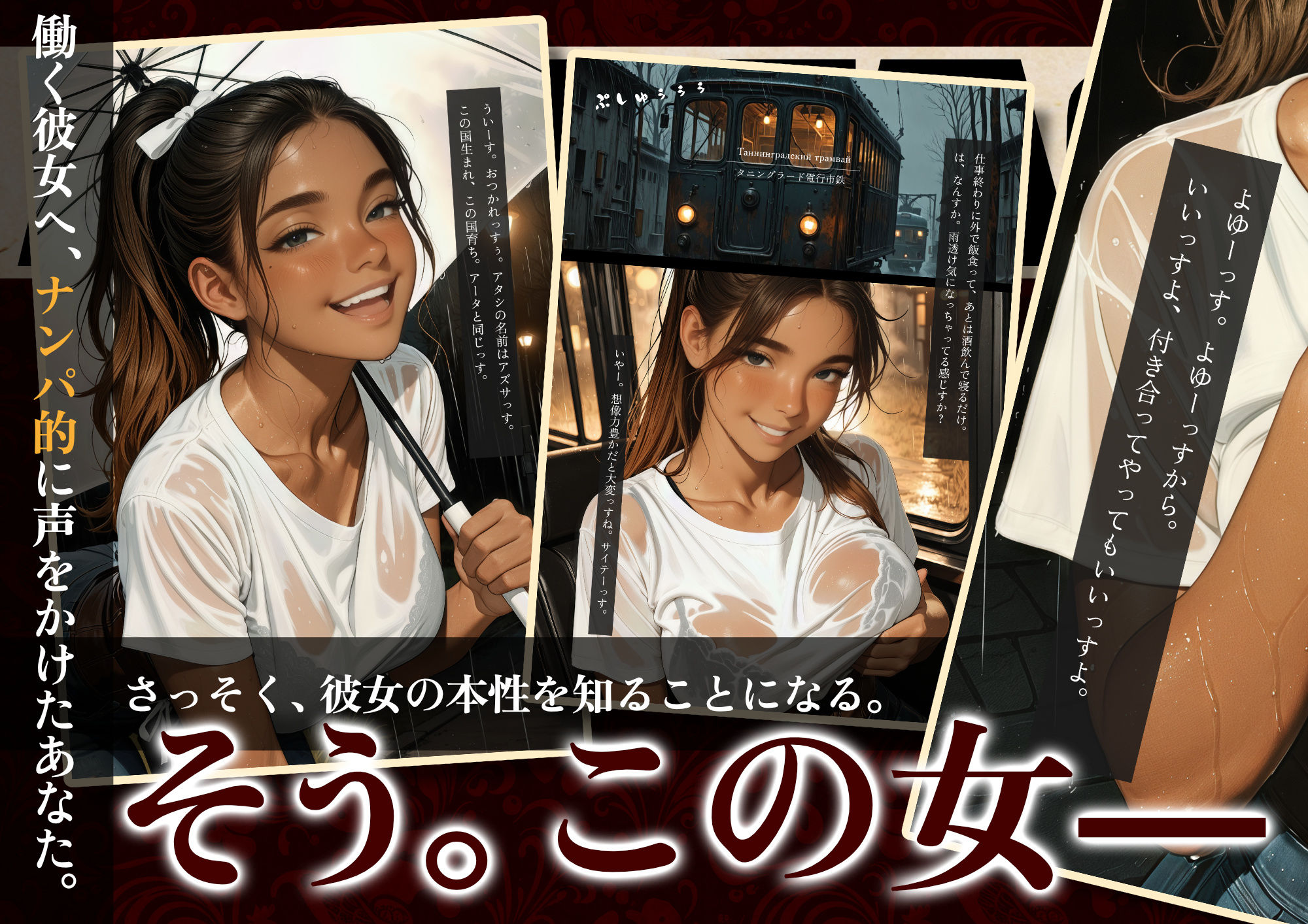 東側国家の褐色生意気な彼女（27）が初めてアヘ顔に至るまで - サンプル画像 2