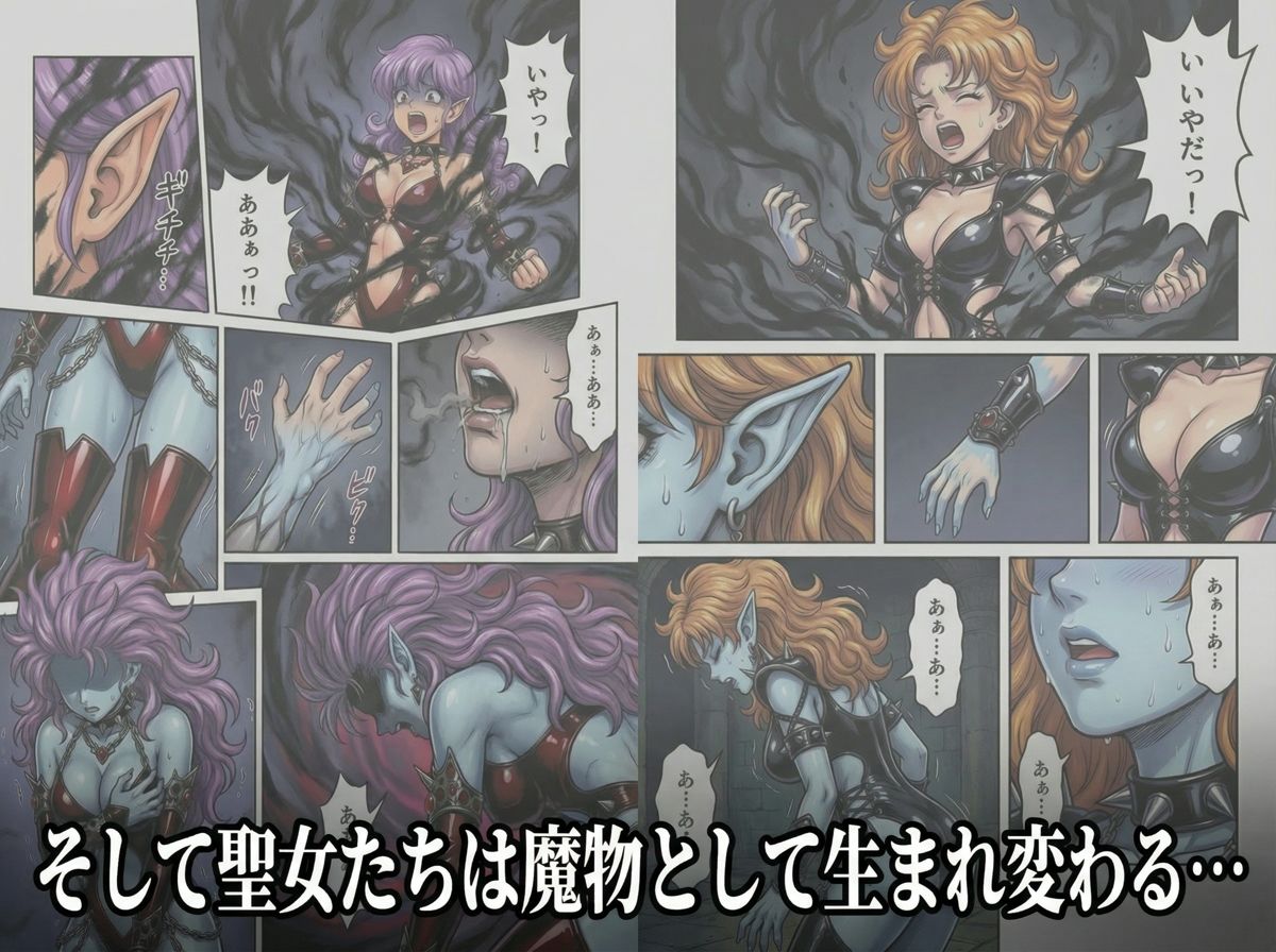 邪教に堕ちた聖女たち - サンプル画像 3